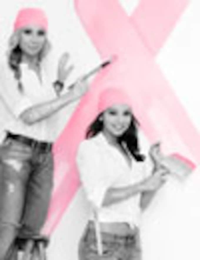 Chenoa y Marta Sánchez, pincel en mano contra el cáncer de mama