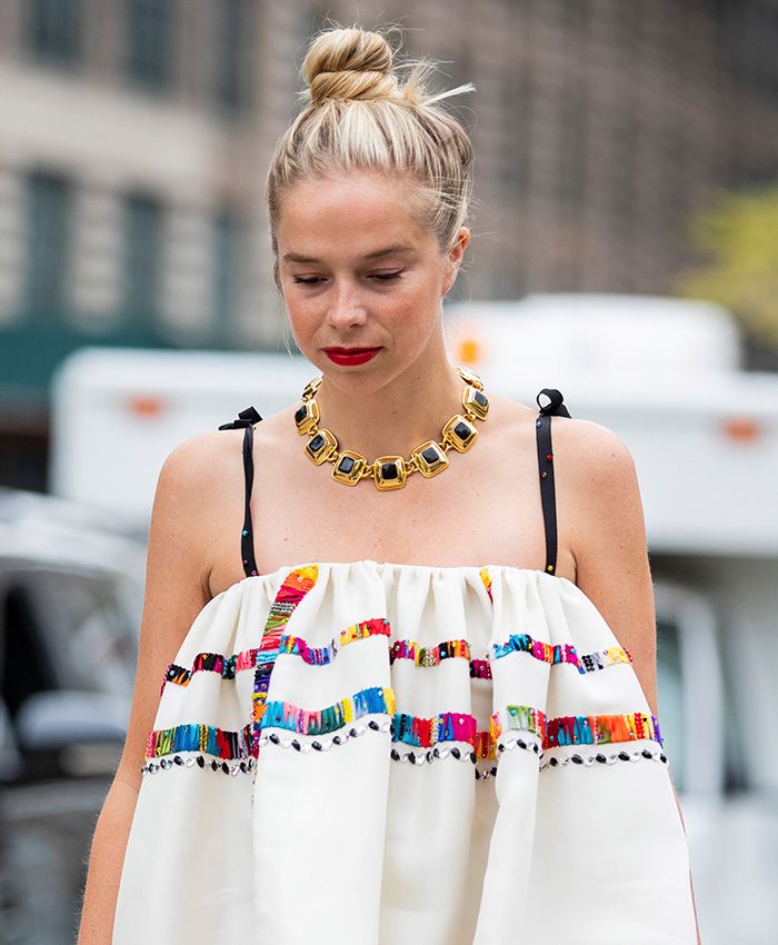 peinados-faciles-top-knot