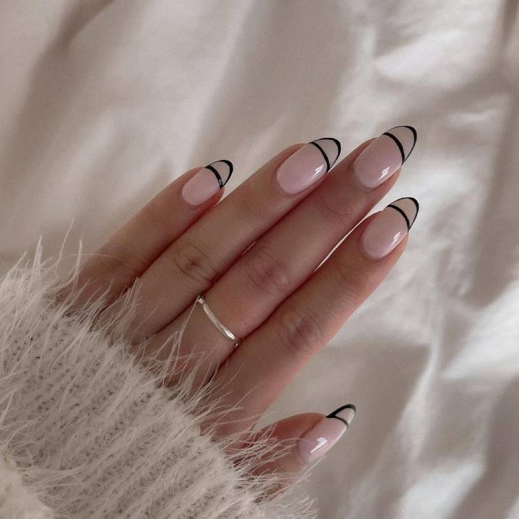 Si te gustaban las 'french nails', vas a adorar la manicura francesa doble