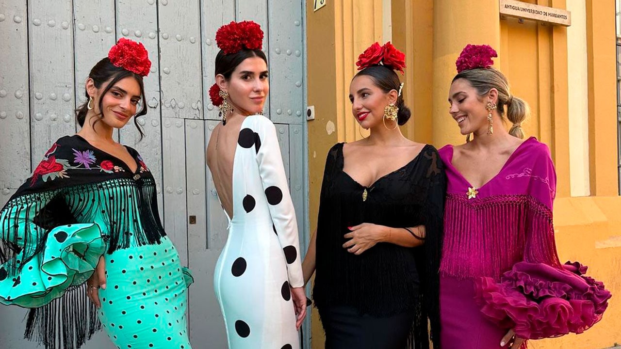 Feria de abril: 9 peinados que combinan con tu traje de flamenca este 2024