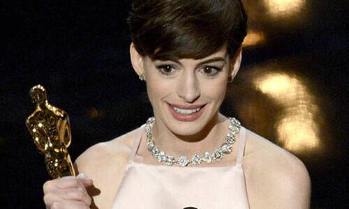 Oscar winner Anne Hathaway admits being 'stressed out' by early fame