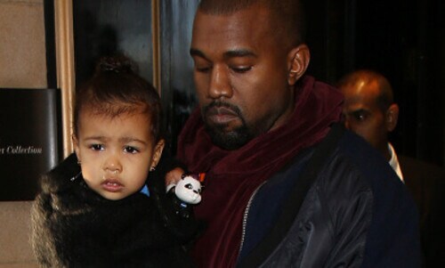 Kanye West takes North out for a fun daddy and daughter day in London