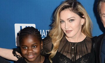 Madonna is a supportive mother as her 'superstar' daughter Mercy wins at gymnastics meet