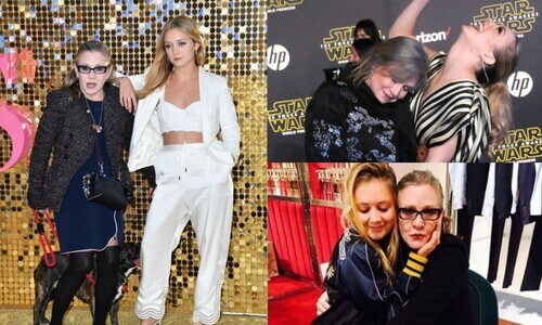 Carrie Fisher and Billie Lourd's best mother-daughter moments