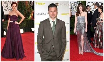 Famous Miss and Mr. Golden Globes through the years 