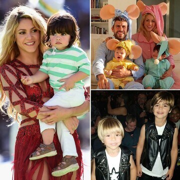 Happy 6th birthday! The best family photos of Shakira's son Milan
