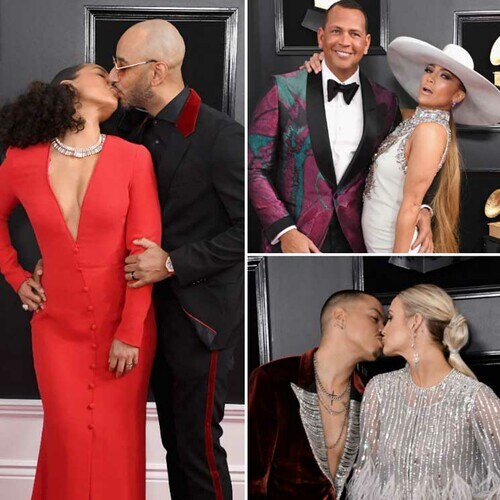 Grammy Awards 2019: All the couples and lovers on the red carpet 