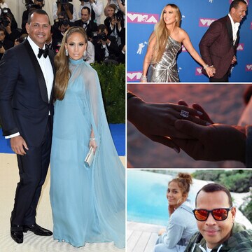 Jennifer Lopez and Alex Rodriguez’s engagement - their story in pics!