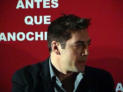 Javier Bardem, estrella del programa del famoso presentador Jay Leno