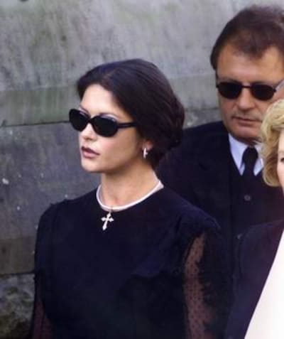El emocionado adios de Catherine Zeta-Jones a su abuela Kathleen