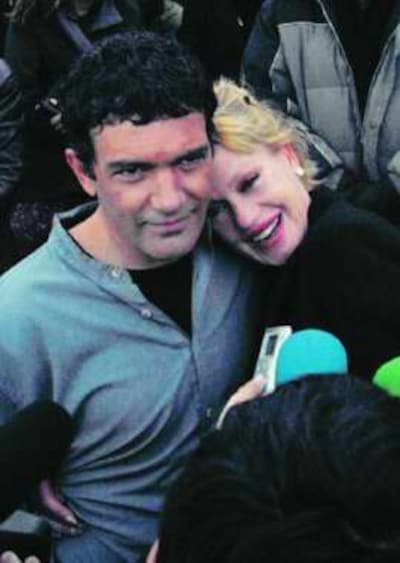 Antonio Banderas y Melanie Griffith, más felices que nunca