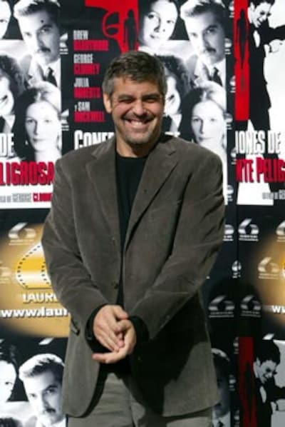 George Clooney en Madrid: "Renée Zellweger y yo pasamos mucho tiempo juntos, pero no salimos juntos'