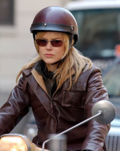 Nicole Kidman, una motorista por las calles de Nueva York