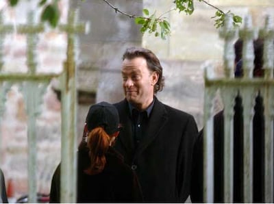 Tom Hanks rueda el desenlace de 'El Codigo Da Vinci' en Escocia