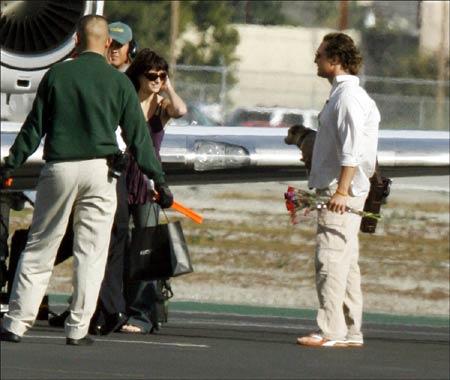 Las románticas fotografías de Penélope Cruz y Matthew McConaughey