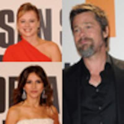 Emma Suárez, Goya Toledo, Lorena Bernal y Pilar López de Ayala dan la bienvenida a... ¡Brad Pitt!