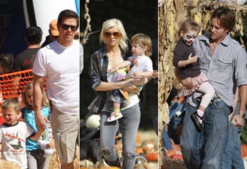 Los hijos de Mark Wahlberg, Christina Aguilera o Larry Birkhead preparan ya su fiesta de Halloween