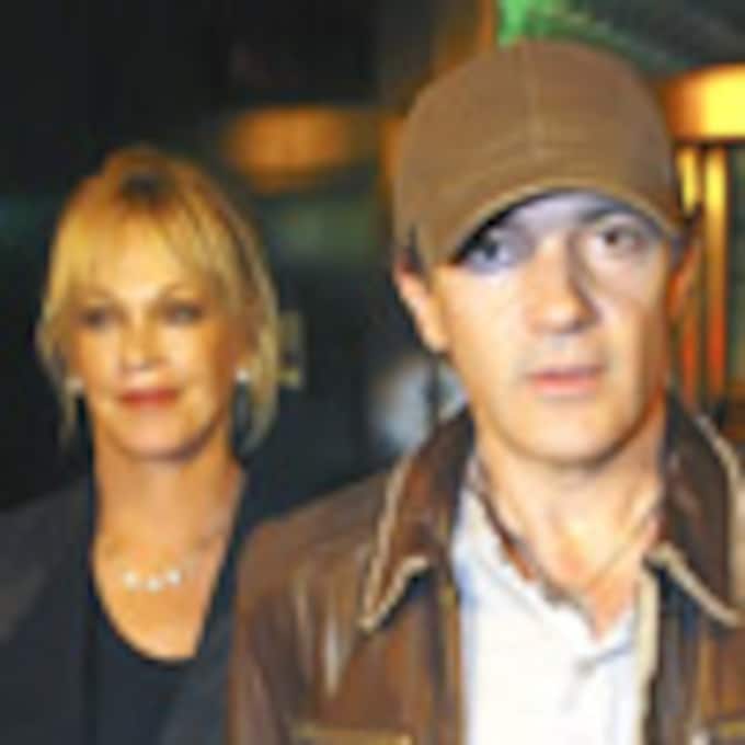 Antonio Banderas y Melanie Griffith, dos 'moteros' en Madrid