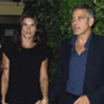 George Clooney y Elisabetta Canalis, un año de noviazgo sobre ruedas