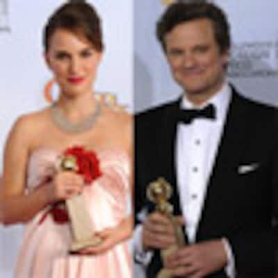 Natalie Portman, Colin Firth y 'La Red Social', triunfadores en los Globo de Oro