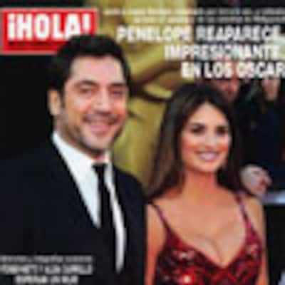 En la revista ¡HOLA!: Penélope reaparece, impresionante, en los Oscar