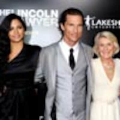 Matthew McConaughey, arropado por su familia en el estreno de su última película