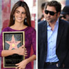 Penélope Cruz recibe su Estrella en el Paseo de la Fama acompañada por Javier Bardem