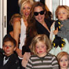 Shiloh, Zahara, Knox y Vivienne Jolie-Pitt disfrutan de una tarde de juegos en casa de Gwen Stefani