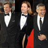 Noche sólo para chicos: George Clooney, Brad Pitt y Colin Firth se van de fiesta en los Bafta