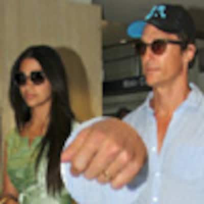 Primera aparición pública de Matthew McConaughey y Camila Alves tras su boda. ¿No se han ido de luna de miel?