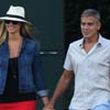 George Clooney lleva por primera vez a Stacy Keibler a su paraíso particular, el lago Como