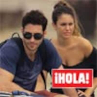 En ¡HOLA!: Miguel Ángel Silvestre y Blanca Suárez, la pareja de moda del cine español y su barco... del amor