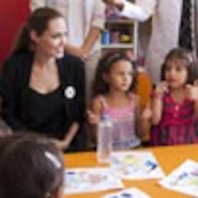 Angelina Jolie, la Maléfica del cine se convierte en el 'hada madrina' de los refugiados