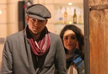 Mila Kunis y Ashton Kutcher: desde Roma con amor
