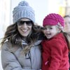 Sarah Jessica Parker olvida el mal trago que le hizo pasar una de sus asistentes junto a sus hijas