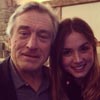 Ana de Armas, 'visita guiada' al festival de Tribeca con su próximo compañero de rodaje, Robert de Niro