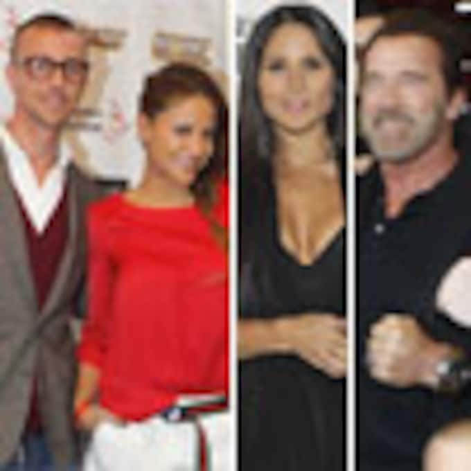Arnold Schwarzenegger reúne a Guti, Mónica Hoyos, Rosa López y otros amantes del deporte en Madrid