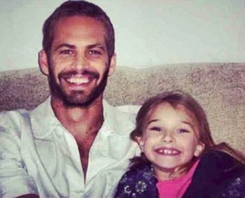 La hija de Paul Walker desolada por la muerte de su padre 