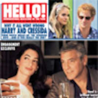 Las fotografías exclusivas en HELLO! y ¡HOLA! de George Clooney y Amal Alamuddin celebrando su compromiso matrimonial