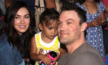 Megan Fox y Brian Austin Green 'hacen soñar' a los más pequeños