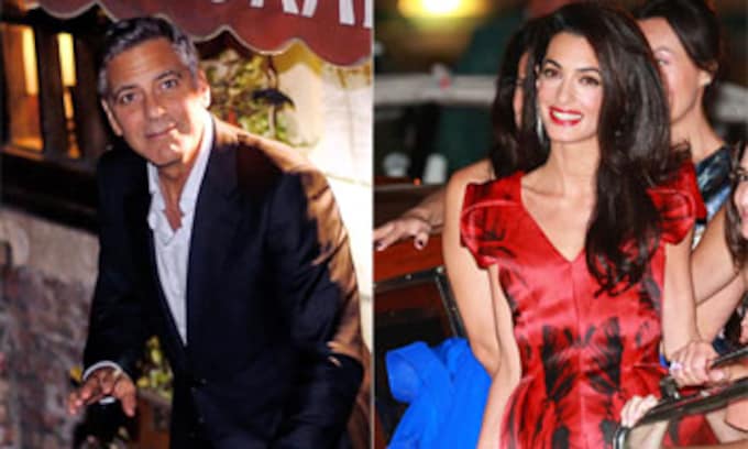 George Clooney y Amal Alamuddin despiden su soltería