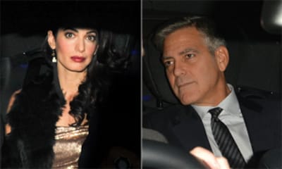¡Otra fiesta por su boda! George y Amal Clooney reúnen a sus familiares y amigos en Inglaterra