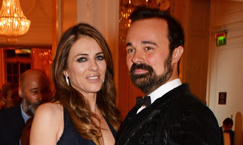 Elizabeth Hurley se enamora del billonario heredero ruso Evgeny Lebedev, expareja de Geri Halliwell y Sophie Dahl