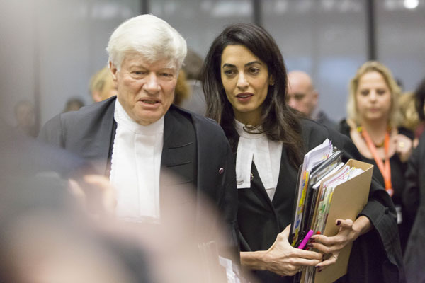 El poder de Amal Clooney con y sin toga