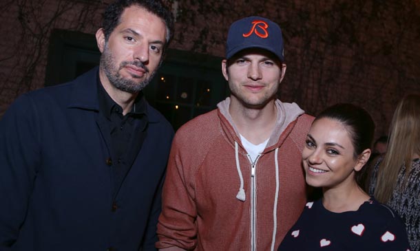 Mila Kunis, la 'socia' incondicional de Ashton Kutcher en su nueva aventura empresarial