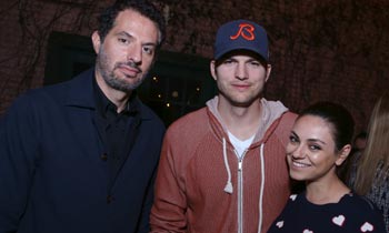 Mila Kunis, la 'socia' incondicional de Ashton Kutcher en su nueva aventura empresarial