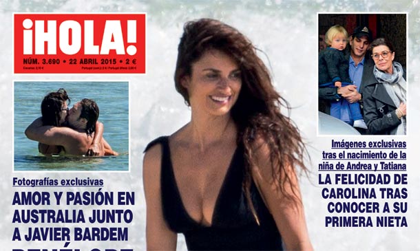 Exclusiva en ¡HOLA!: Penélope Cruz, en familia y espectacular en Australia 