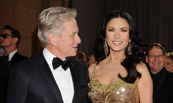 La declaración de amor de Michael Douglas tras su reconciliacion con Catherine Zeta-Jones: 'Estoy loco por ella'