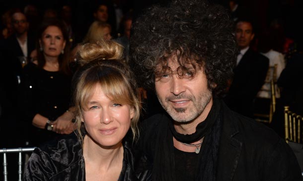 Renée Zellweger y su novio Doyle Bramhall, la extraña pareja