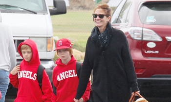 Julia Roberts vuelve a sonreír gracias a sus hijos